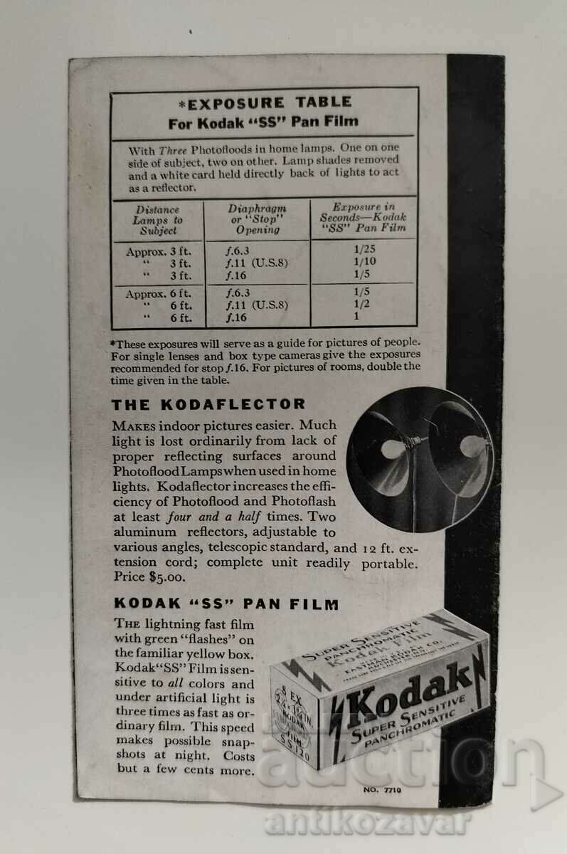 Delivery of Old Kodak Camera Manuals (1930s)