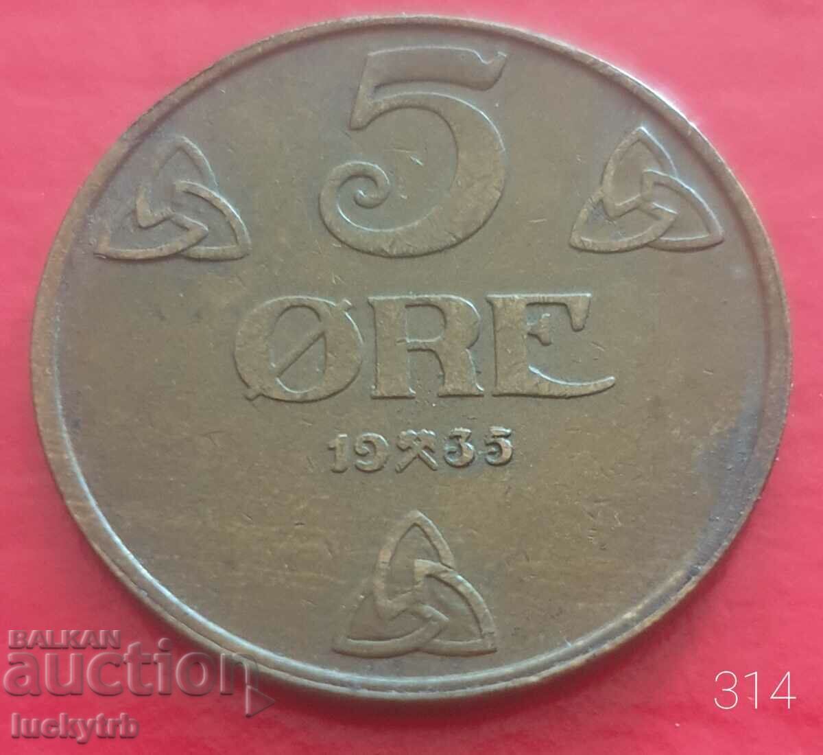 5 Jore 1935 - Norway