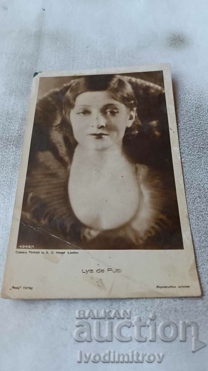 Lya de Putti 1930 postcard