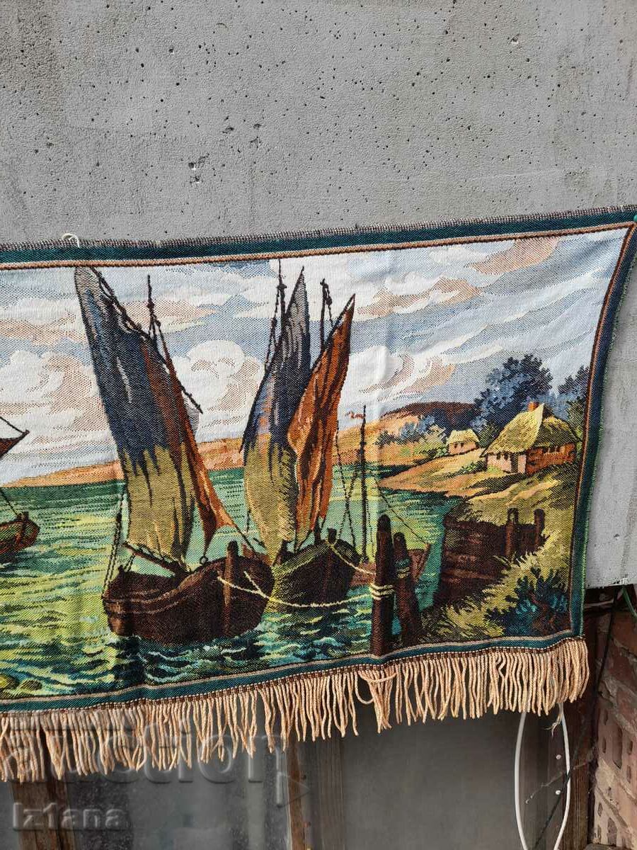 Delivery of Antique carpet, wall covering