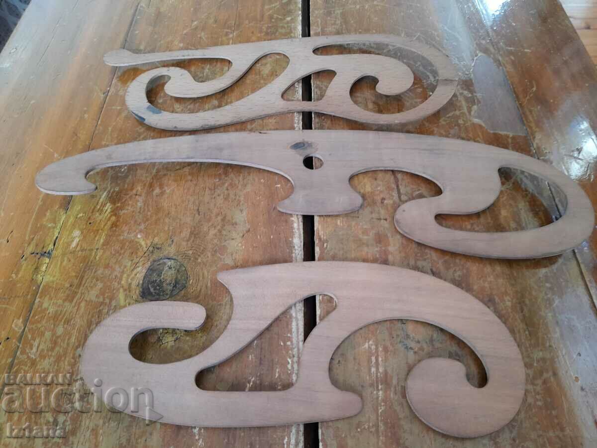 Auction Old wooden drawing curves Auction Old wooden drawing curves