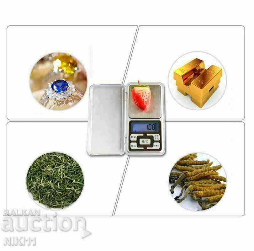 Cantar electronic cu precizie de pana la 200 g. Cantar digital de buzunar cu preț 13.00 BGN | € 6.65 Cantar electronic cu precizie de pana la 200 g. Cantar digital de buzunar cu preț 13.00 BGN | € 6.65