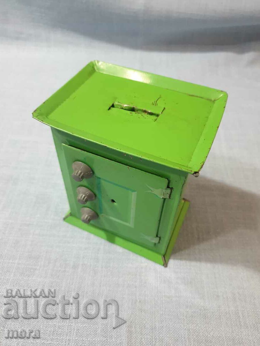 Children's metal toy safe deposit box with price 20.00 BGN | € 10.23