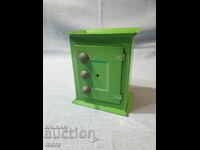 Children's metal toy safe deposit box