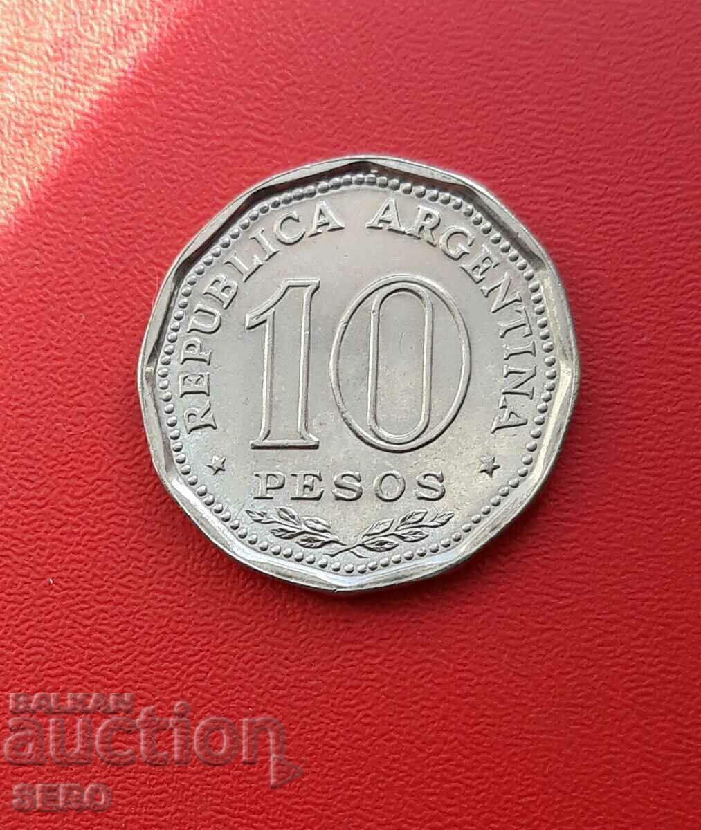 Argentina-10 pesos 1966