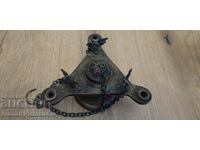 Bronze oil lamp for collectors
