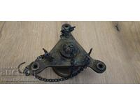 Bronze oil lamp for collectors