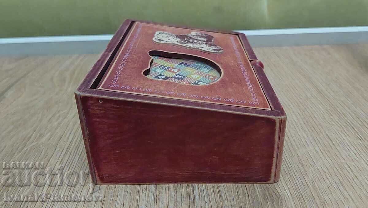 Кутия дървена музикална за колекционери - 6