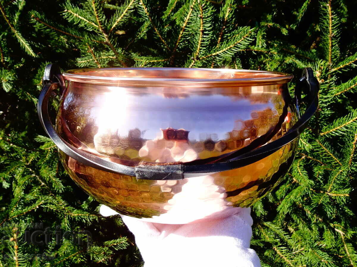 Delivery of Vinora copper pot, boiler, 4 liter kettle.