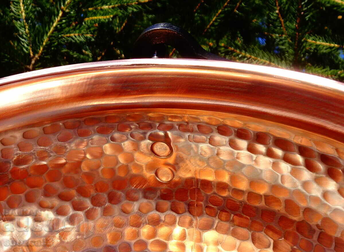 Vinora copper pot, boiler, 4 liter kettle. - 6