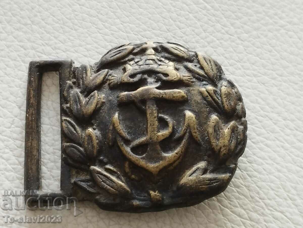 Kingdom of Bulgaria - buckle, buckle of a Naval officer