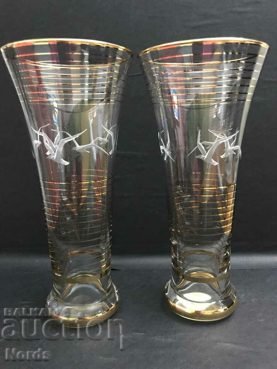 Beautiful tall glasses