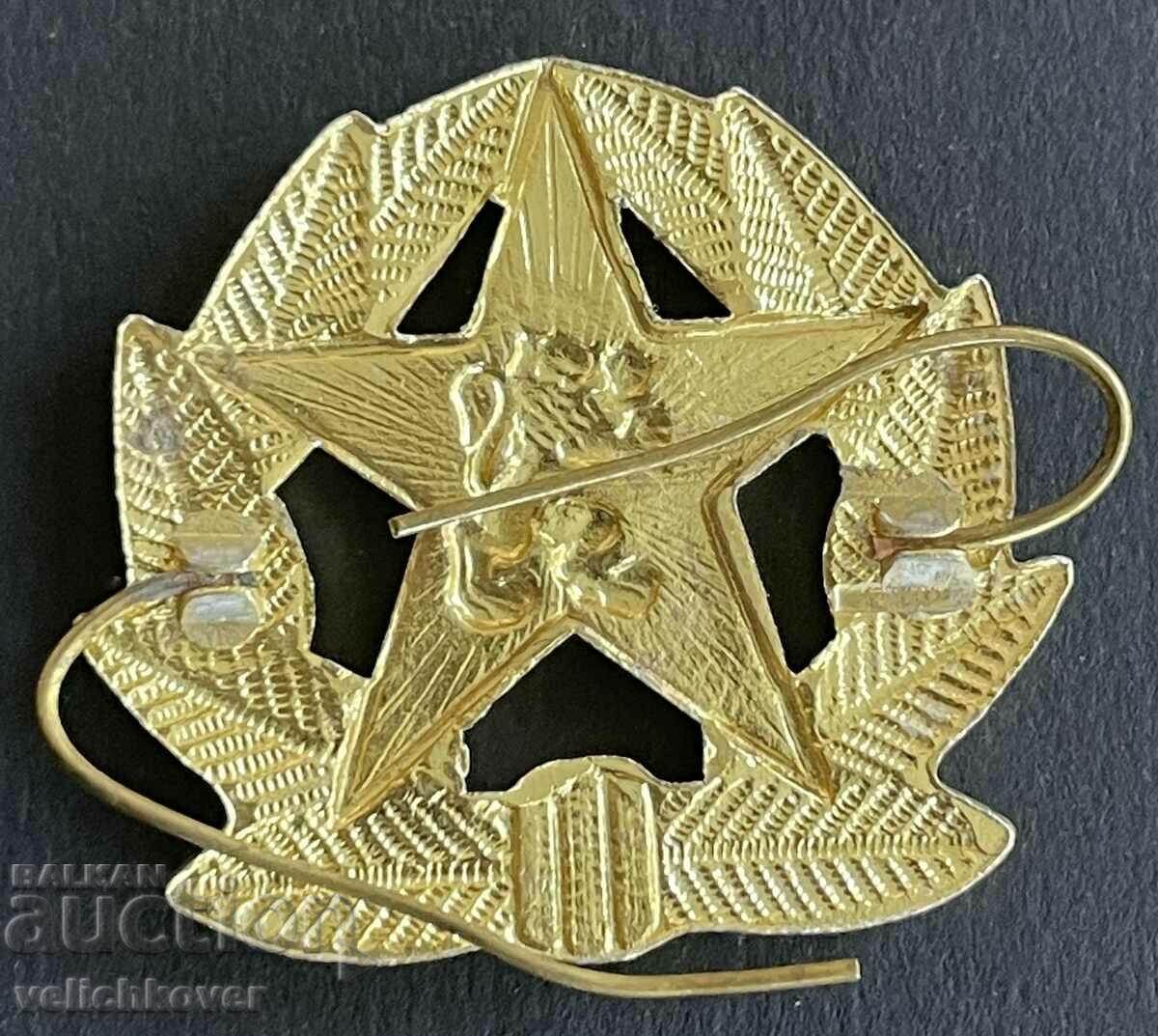38963 Bulgaria BNA military cockade from the 70s. with price 7.00 BGN | € 3.58 38963 Bulgaria BNA military cockade from the 70s. with price 7.00 BGN | € 3.58
