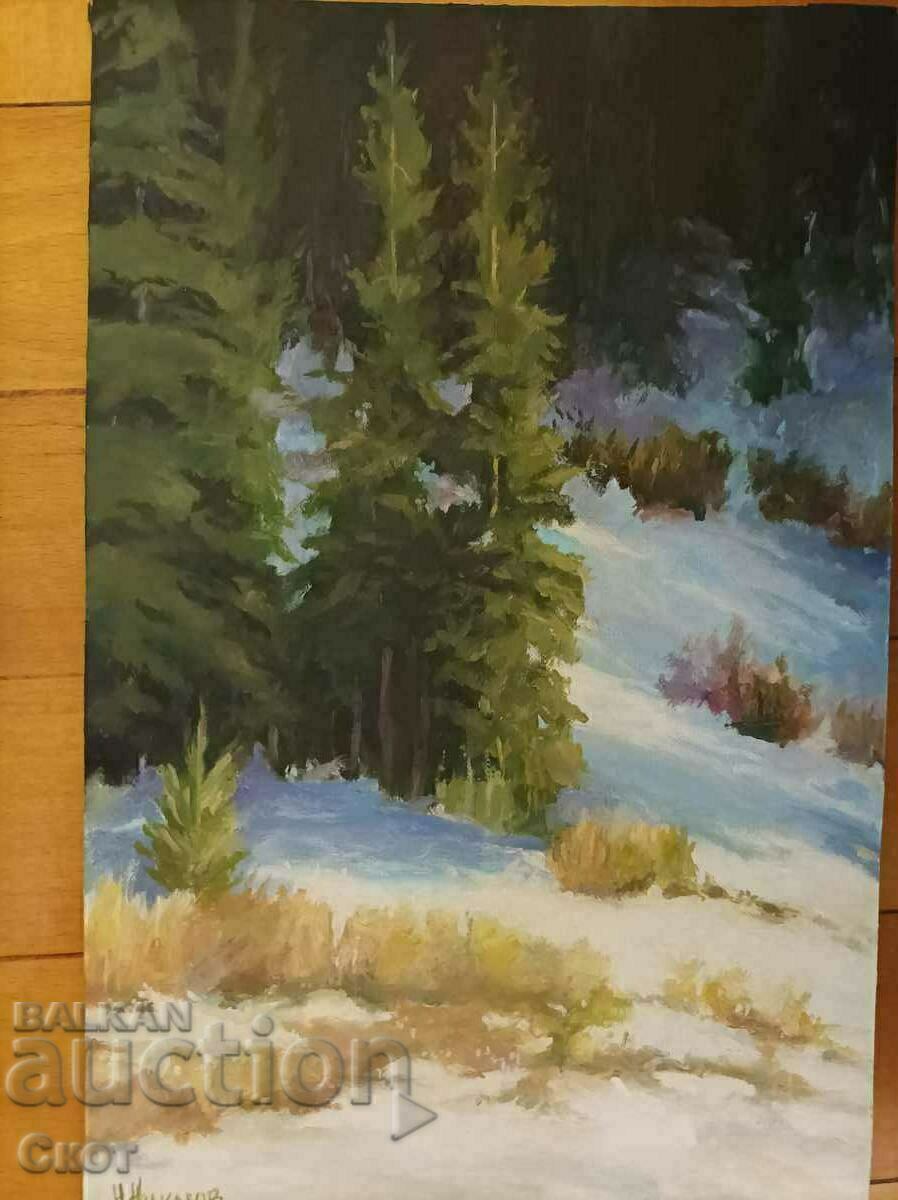 Oil painting Oil painting