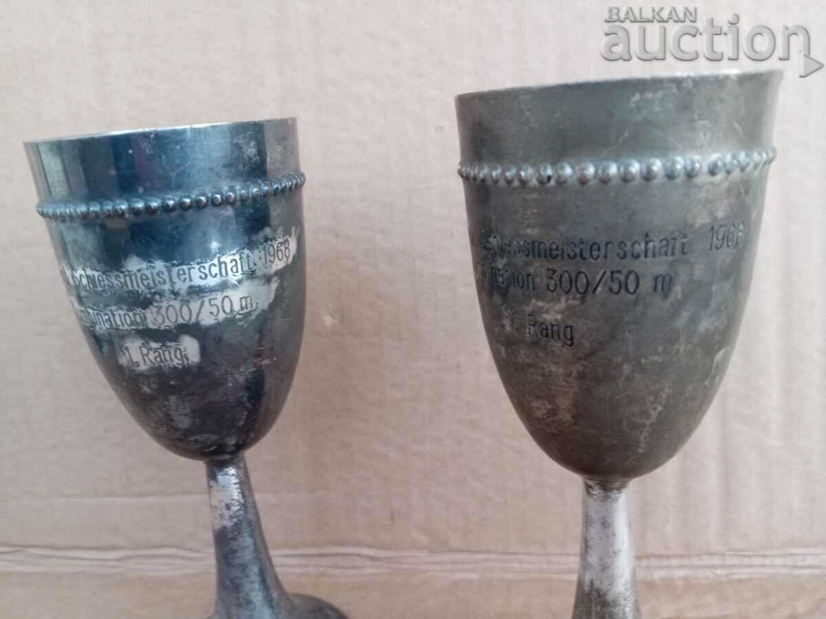 retro vintage silver plated cups cup goblet lot with price 31.00 BGN | € 15.85 retro vintage silver plated cups cup goblet lot with price 31.00 BGN | € 15.85