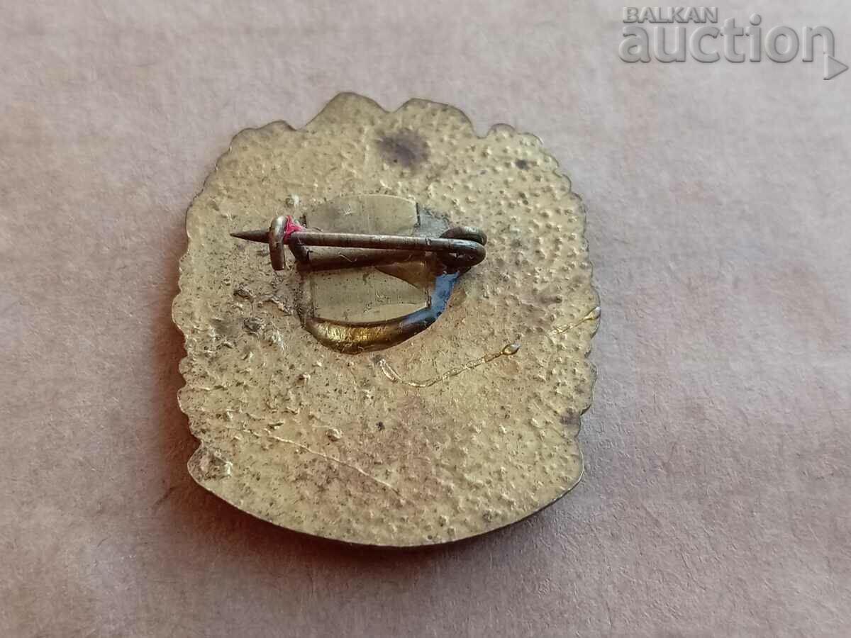 Delivery of badge conqueror of the mountain leaders bronze 60s