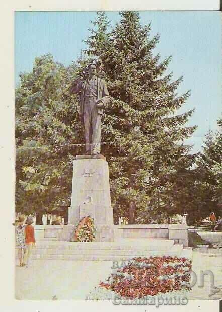 Card Bulgaria Bansko Monumentul lui N.Y. Vaptsarov 1*