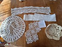 Lot fata de masa retro handmade 058