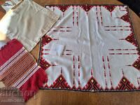 Lot tablecloth retro handmade 065