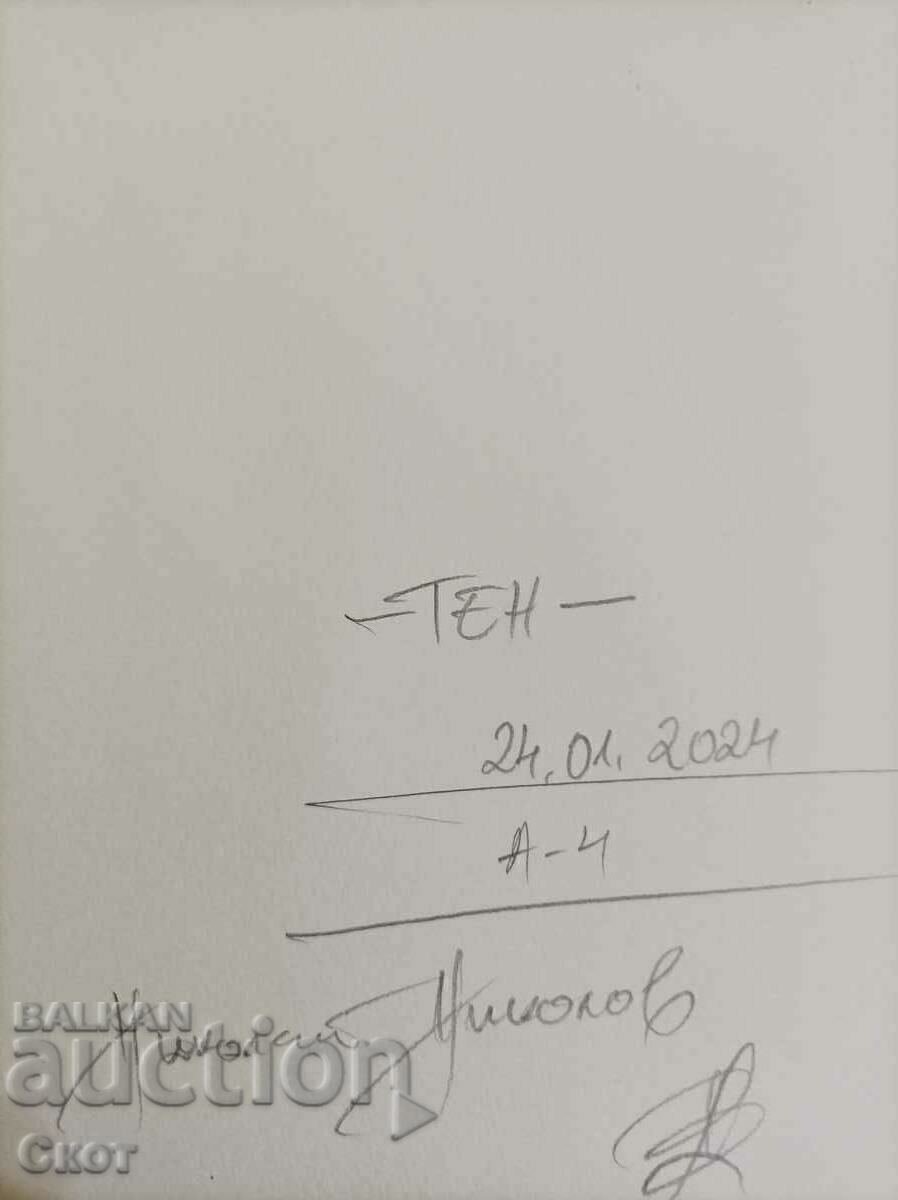 Ink and watercolor drawing with price 19.00 BGN | € 9.71