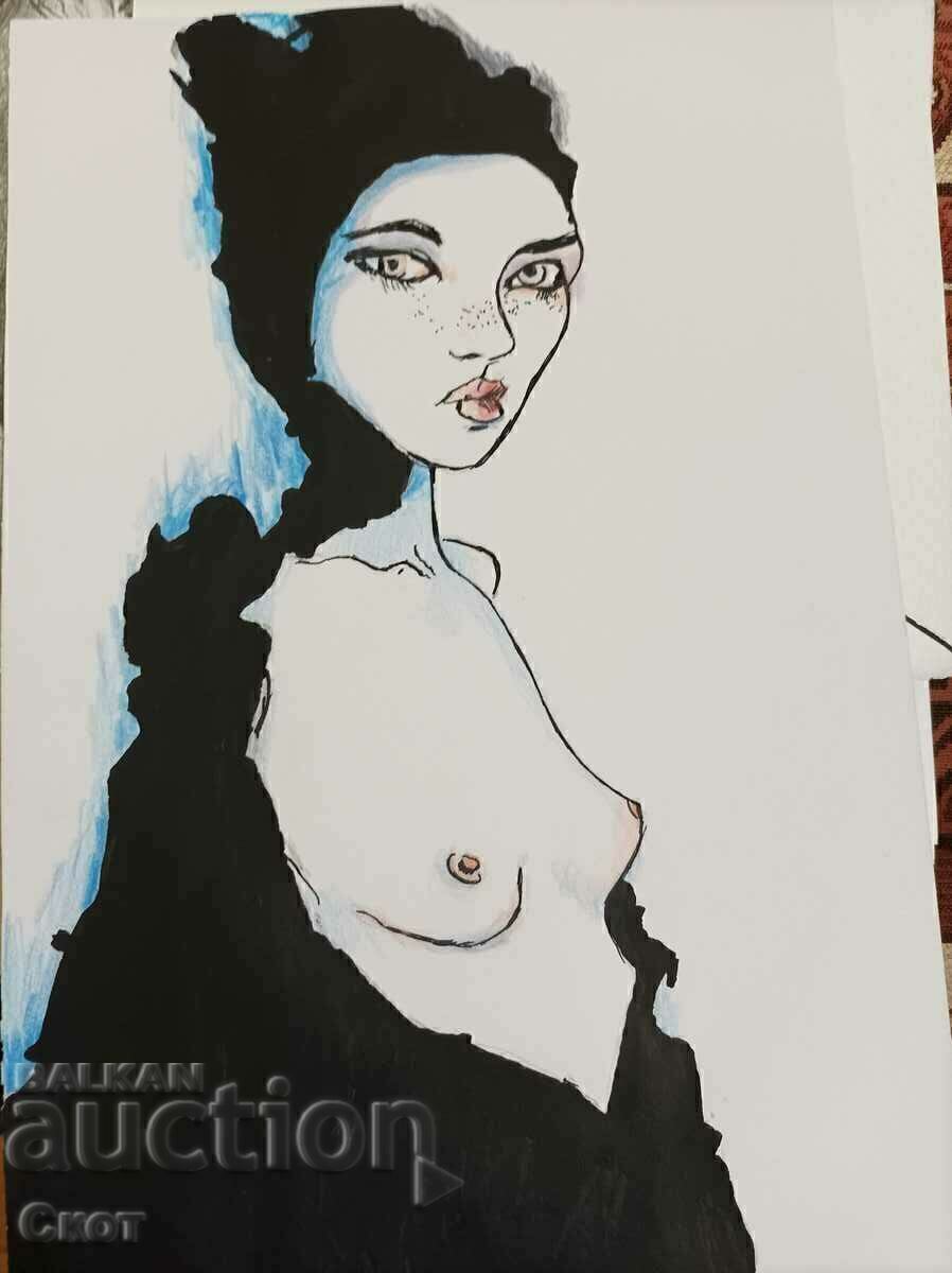 Ink drawing Ink drawing