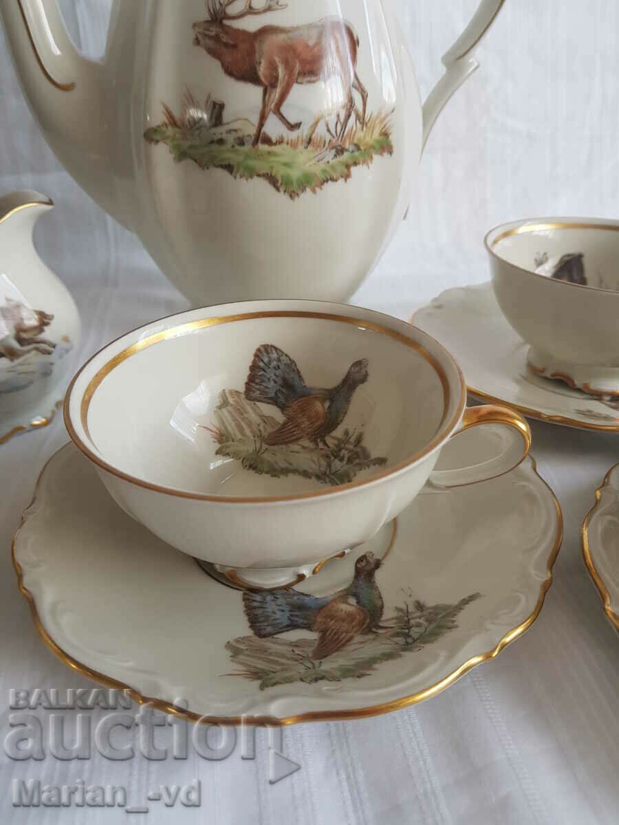 Auction Porcelain coffee and tea service BAVARIA Germany Auction Porcelain coffee and tea service BAVARIA Germany