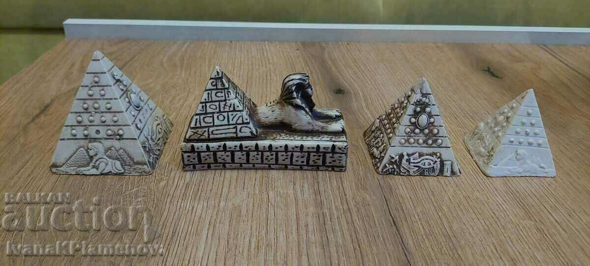 Figures Egypt 4 pieces Figures Egypt 4 pieces