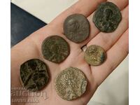 BZC! Lot 6 Antique Coins! Read the description !!!