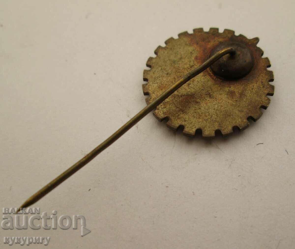 Old sign railway badge railways train Yugoslavia - 5 Old sign railway badge railways train Yugoslavia - 5