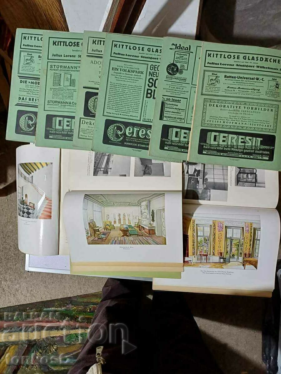 9 issues of magazines 1928 with price 25.00 BGN | € 12.78