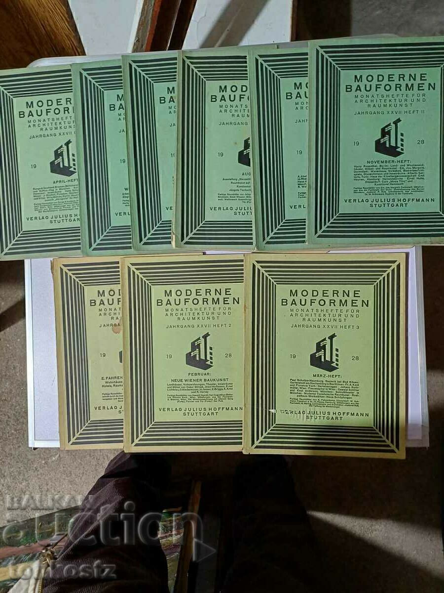 9 issues of magazines 1928