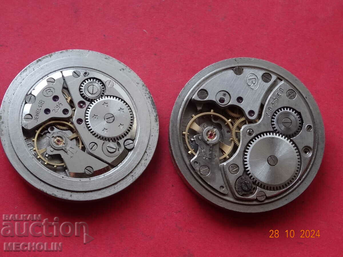 Delivery of Russian CLOCK MECHANISM EAST 2 PCS Delivery of Russian CLOCK MECHANISM EAST 2 PCS