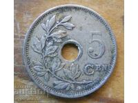 5 centimes 1922 - Βέλγιο