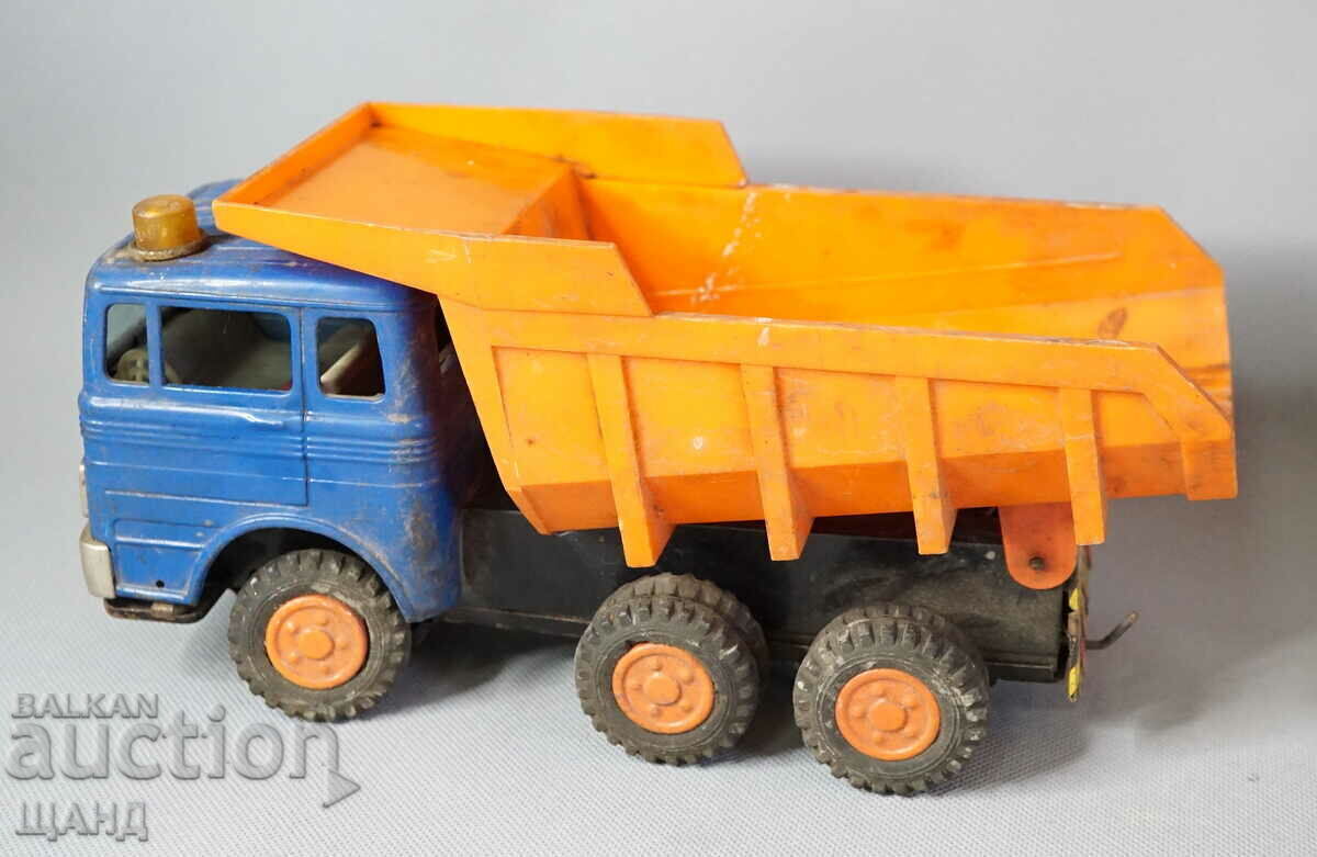 MERCEDES Old Japanese Metal toy dump truck model with price 22.35 BGN | € 11.43 MERCEDES Old Japanese Metal toy dump truck model with price 22.35 BGN | € 11.43