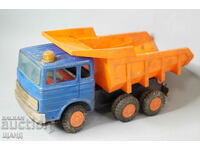 MERCEDES Old Japanese Metal toy dump truck model