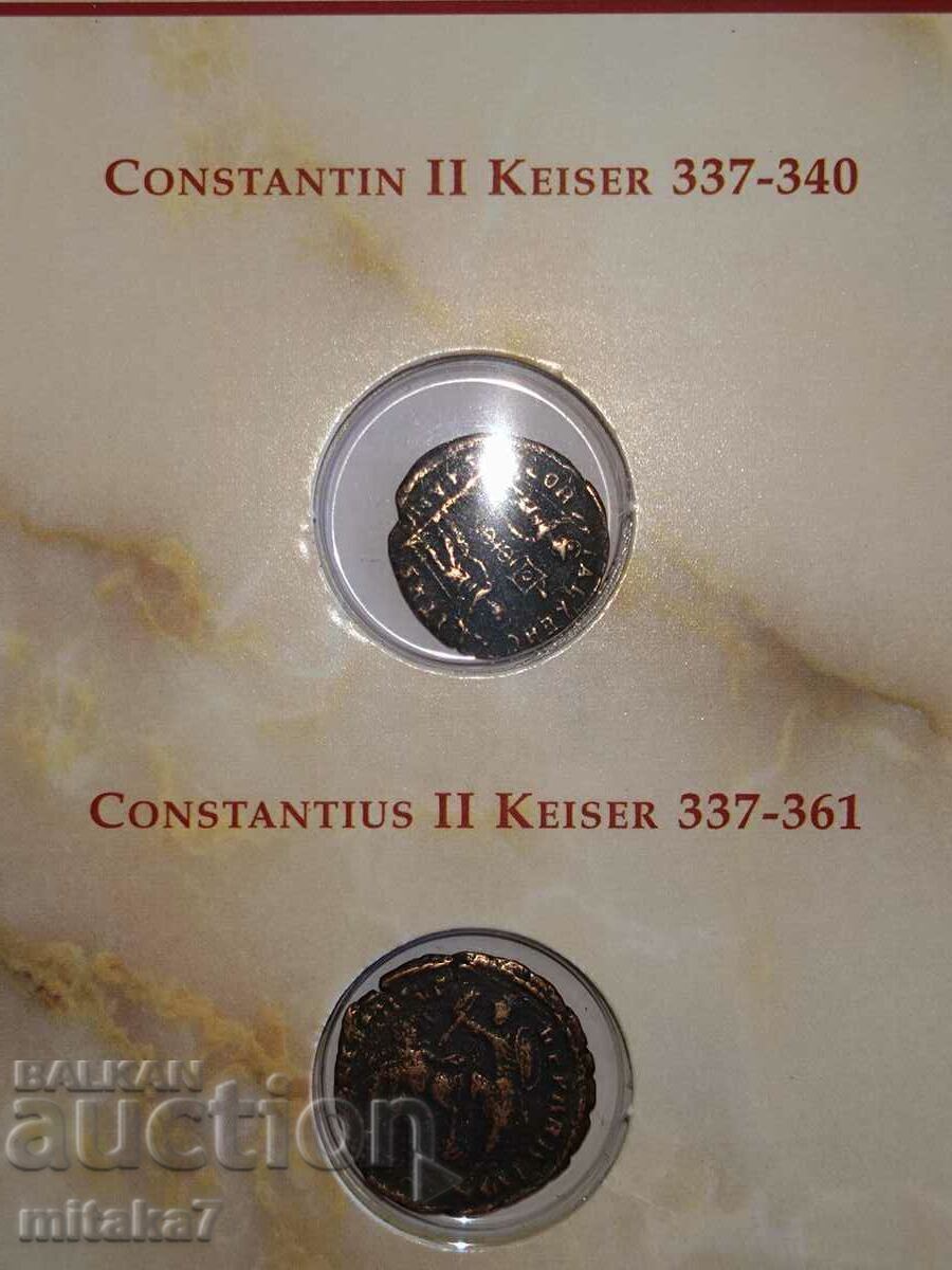 Set of coins, Constantine dynasty with price 79.00 BGN | € 40.39