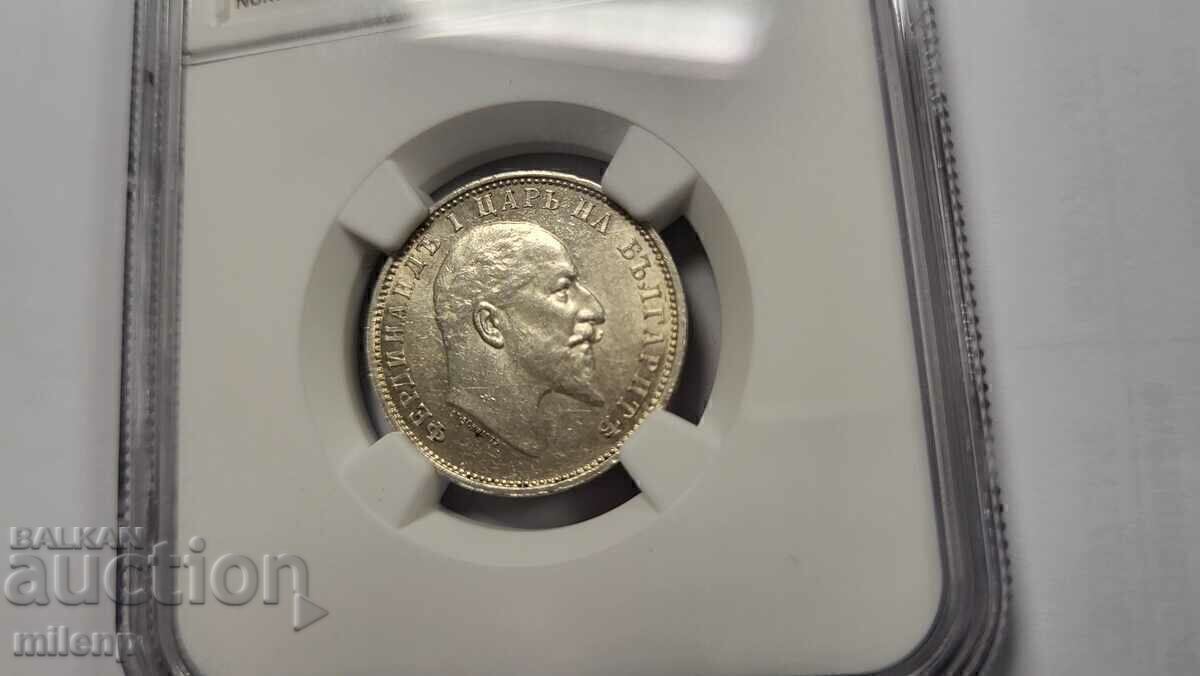 Доставка на NGC MS62 1 лев 1910 г.