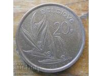 20 francs 1982 - Belgium