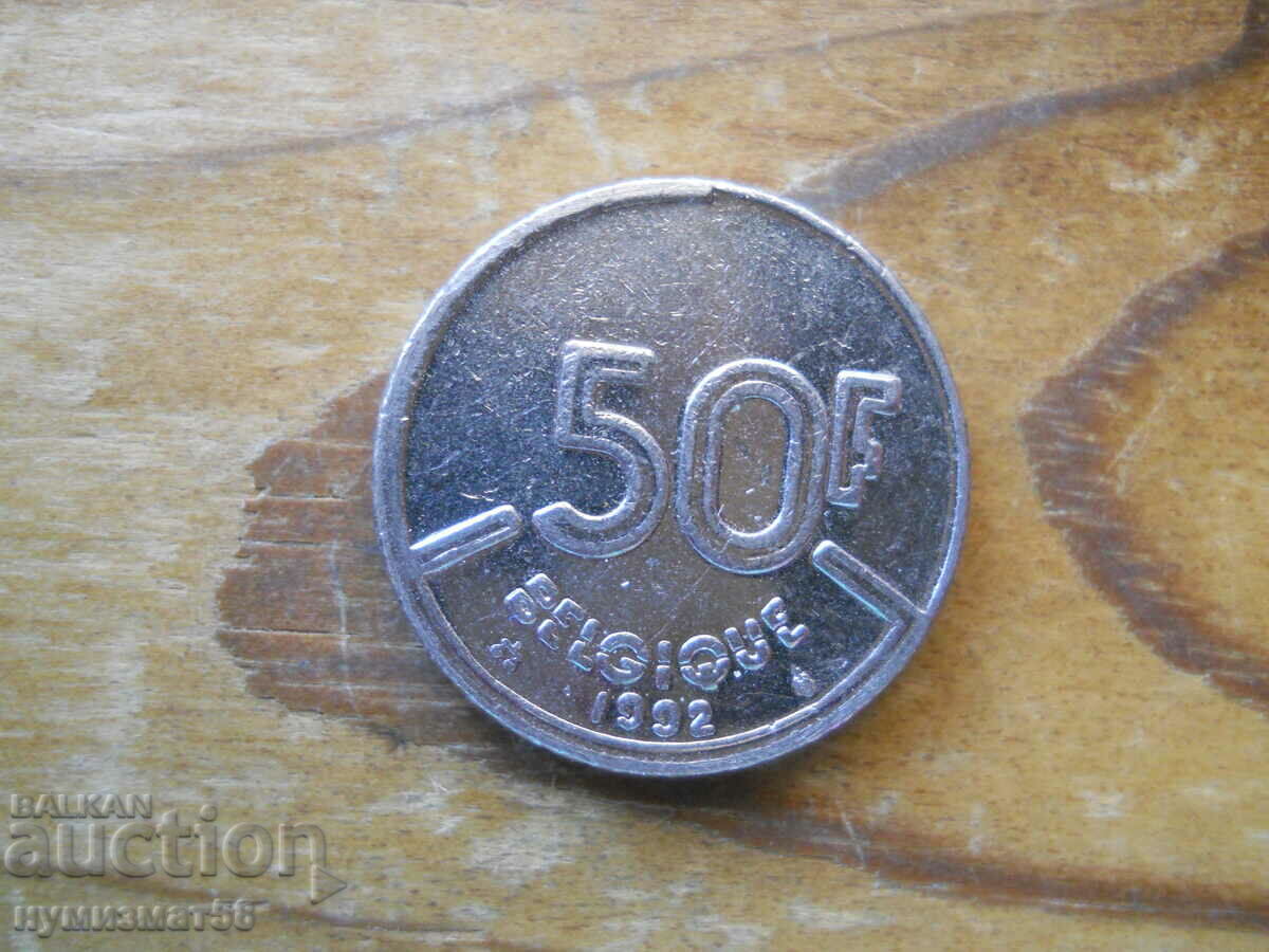 50 franci 1992 - Belgia