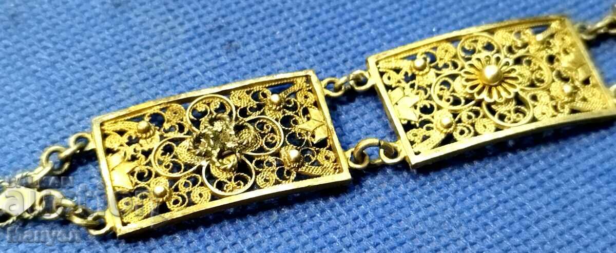 Old Renaissance silver bracelet, filigree. with price 180.00 BGN | € 92.03