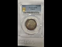 PCGS AU58 2 BGN 1913 GOLD SHIELD