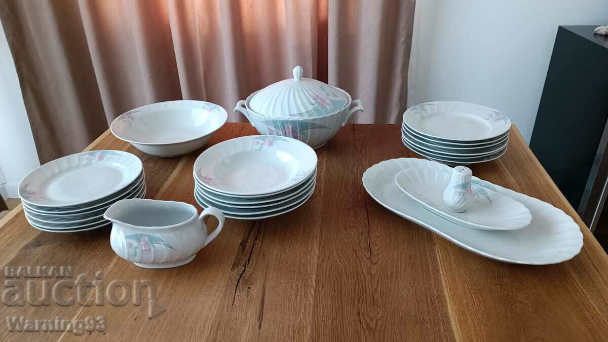 Σετ τραπεζαρίας από πορσελάνη - 24 τεμαχίων - Zavod Kitka - ΝΕΟ Σετ τραπεζαρίας από πορσελάνη - 24 τεμαχίων - Zavod Kitka - ΝΕΟ