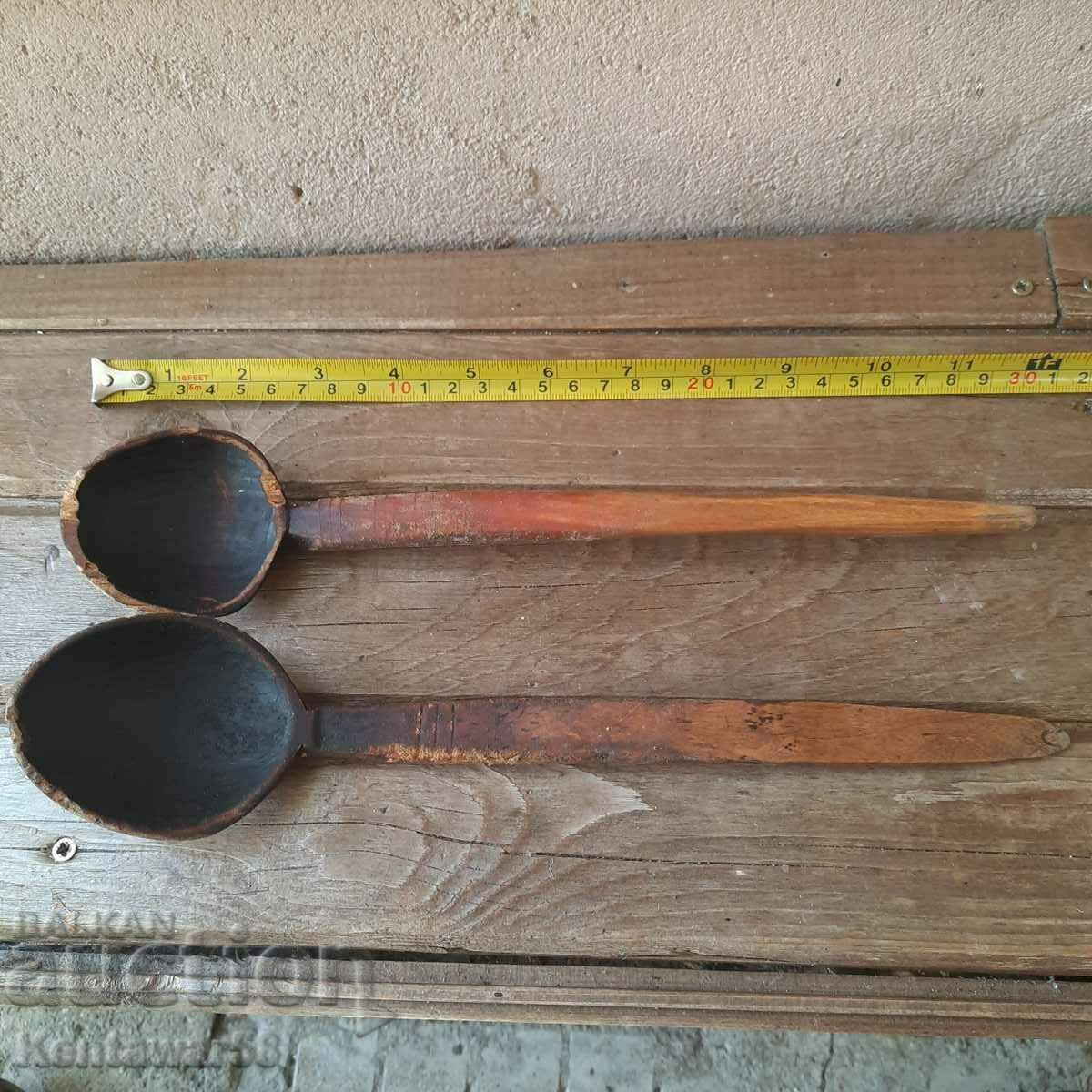 Vintage wooden spoons