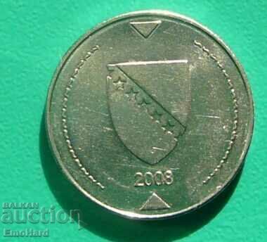 Bosnia and Herzegovina 1 convertible mark 2002 with price 1.20 BGN | € 0.61 Bosnia and Herzegovina 1 convertible mark 2002 with price 1.20 BGN | € 0.61