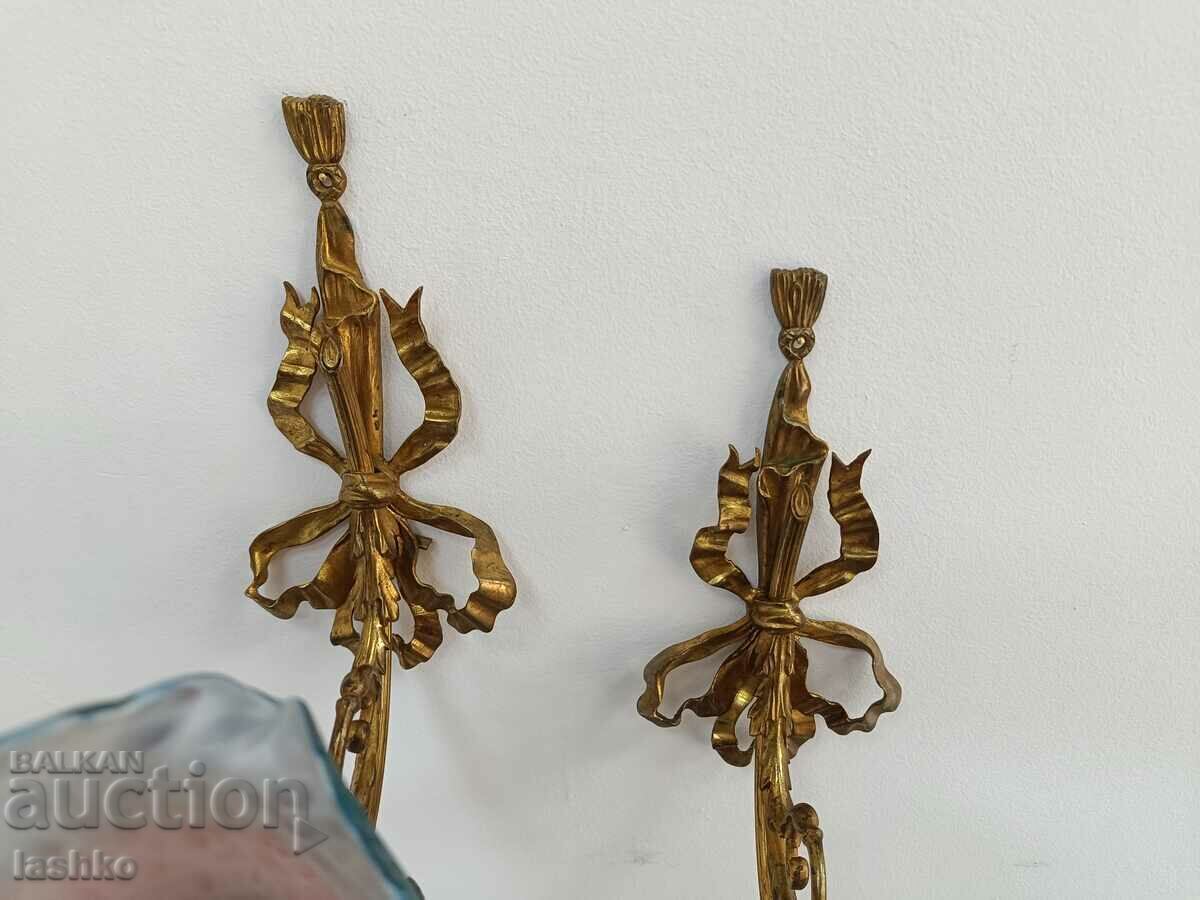 Bronze sconces with price 299.99 BGN | € 153.38