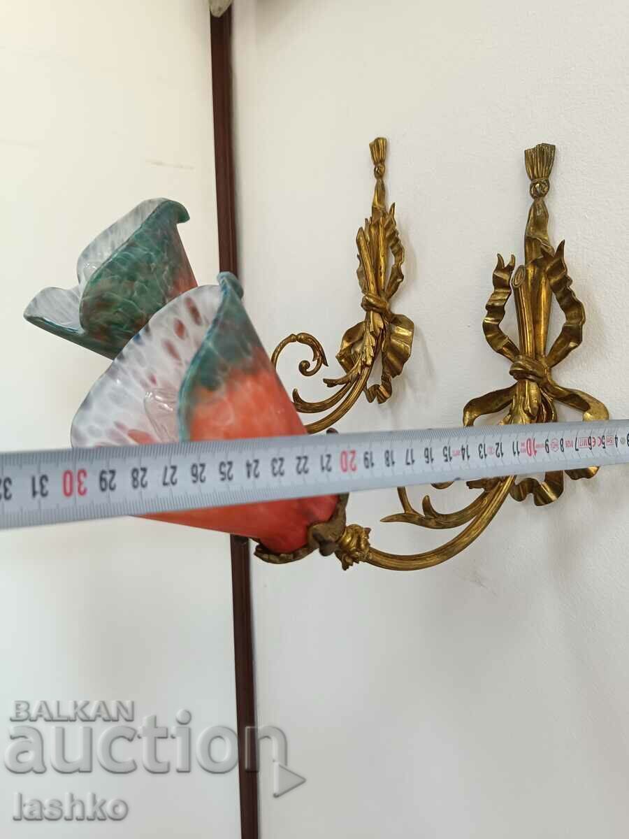 Delivery of Bronze sconces