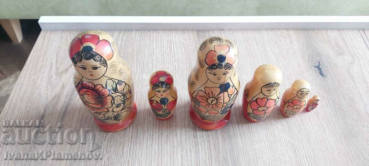 Matryoshka 6 τεμάχια με τιμή 25.00 BGN | € 12.78 Matryoshka 6 τεμάχια με τιμή 25.00 BGN | € 12.78