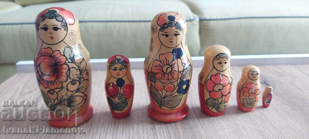 Matryoshka 6 τεμάχια Matryoshka 6 τεμάχια