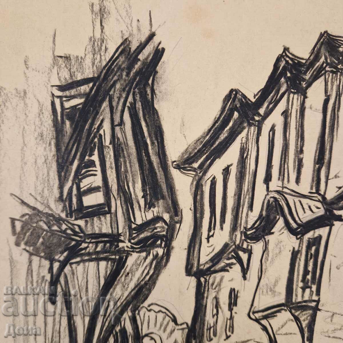 Zhivka Peicheva's drawing with price 80.00 BGN | € 40.90 Zhivka Peicheva's drawing with price 80.00 BGN | € 40.90