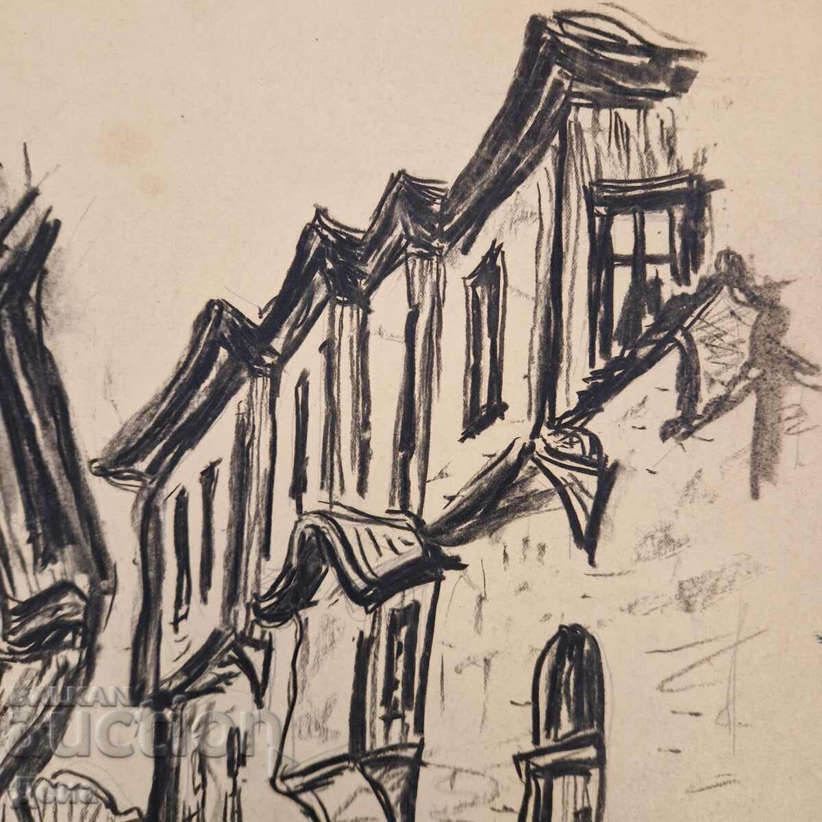 Auction Zhivka Peicheva's drawing Auction Zhivka Peicheva's drawing